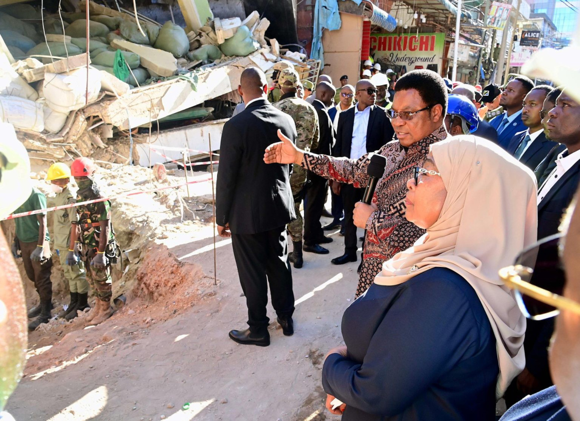 President at Incident Site
